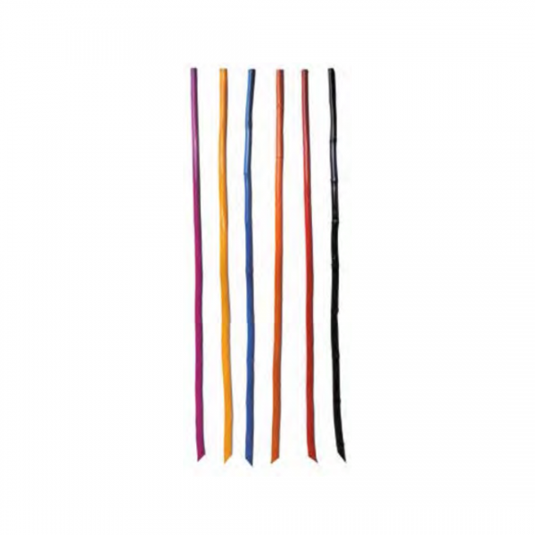 JALONS DE PISTE BAMBOU PLEIN 2,30M MONO COULEUR conditionnés en fagot 25 tiges CA/BAMBOU